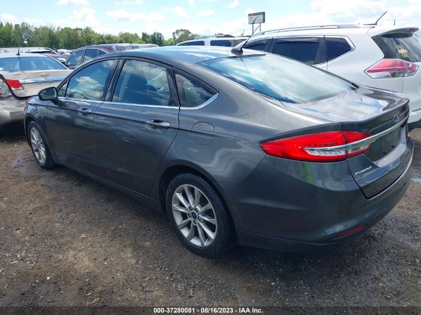 2017 FORD FUSION SE - 3FA6P0H73HR182088