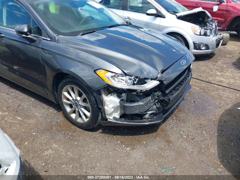 2017 FORD FUSION SE - 3FA6P0H73HR182088