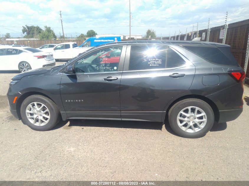 2023 CHEVROLET EQUINOX LT - 3GNAXKEG9PS175648