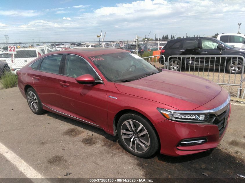 1HGCV3F60JA009967 HONDA ACCORD HYBRID EX-L W/NAVI 2018