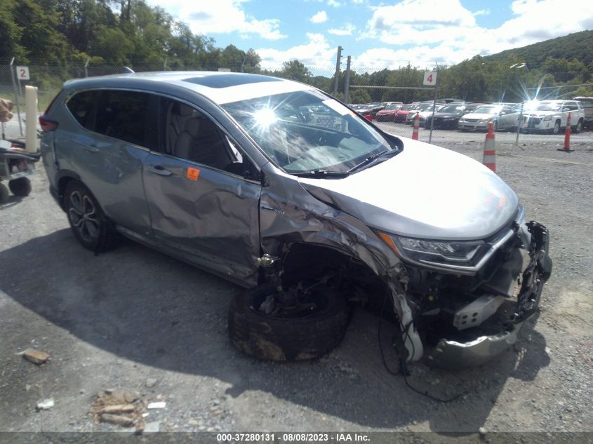 2021 HONDA CR-V HYBRID EX-L - 7FART6H82ME004106