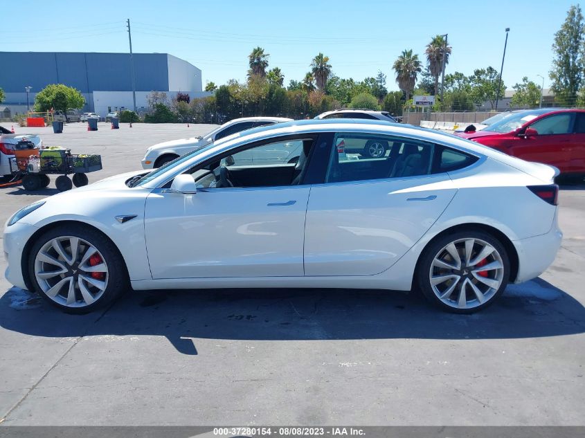 2019 TESLA MODEL 3 LONG RANGE/PERFORMANCE - 5YJ3E1EB9KF438826