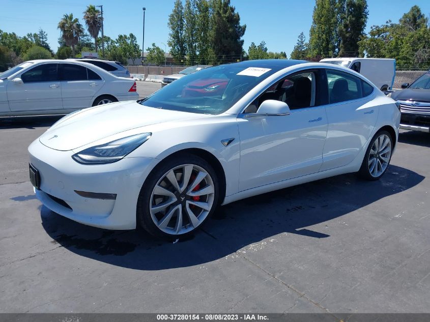 2019 TESLA MODEL 3 LONG RANGE/PERFORMANCE - 5YJ3E1EB9KF438826