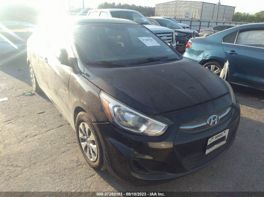 2017 HYUNDAI ACCENT SE - KMHCT4AE1HU307635