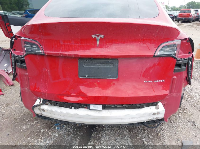 2021 TESLA MODEL Y LONG RANGE - 5YJYGAEE6MF294276