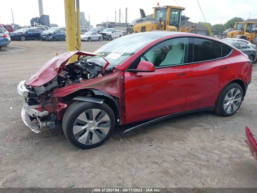 2021 TESLA MODEL Y LONG RANGE - 5YJYGAEE6MF294276