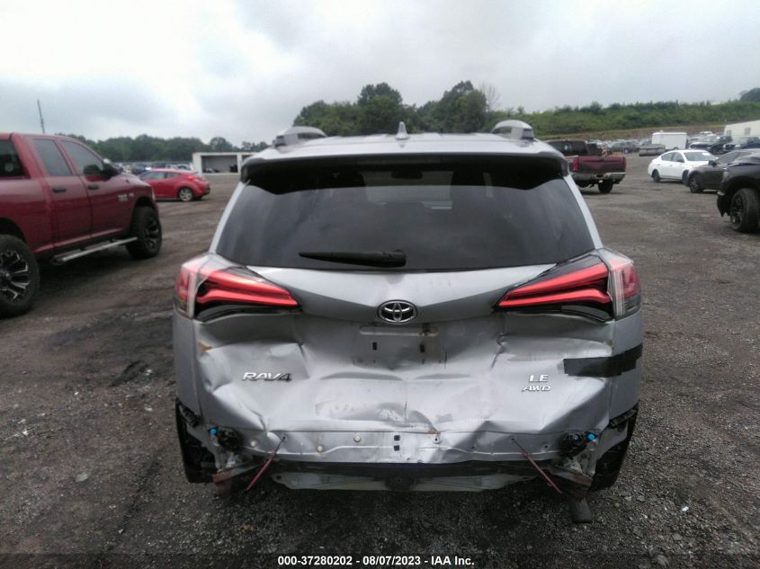 2018 TOYOTA RAV4 LE - 2T3BFREV9JW845765