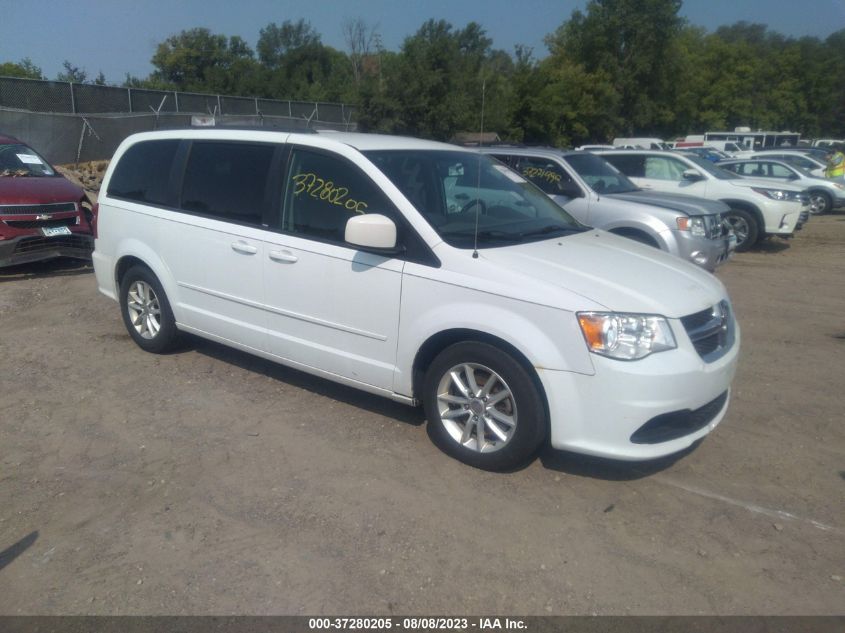 2014 DODGE GRAND CARAVAN SXT - 2C4RDGCG6ER127958