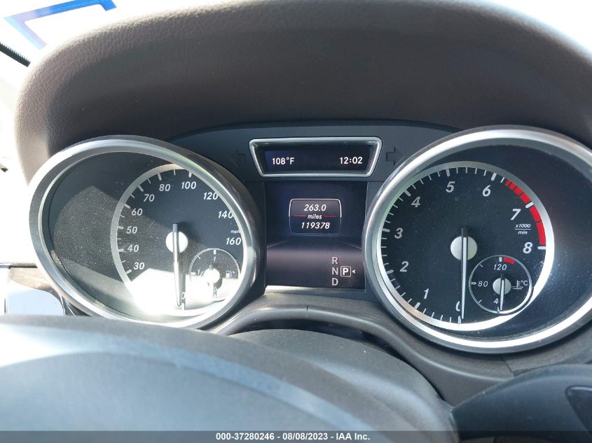 2015 MERCEDES-BENZ M-CLASS ML 350 - 4JGDA5JB8FA463966