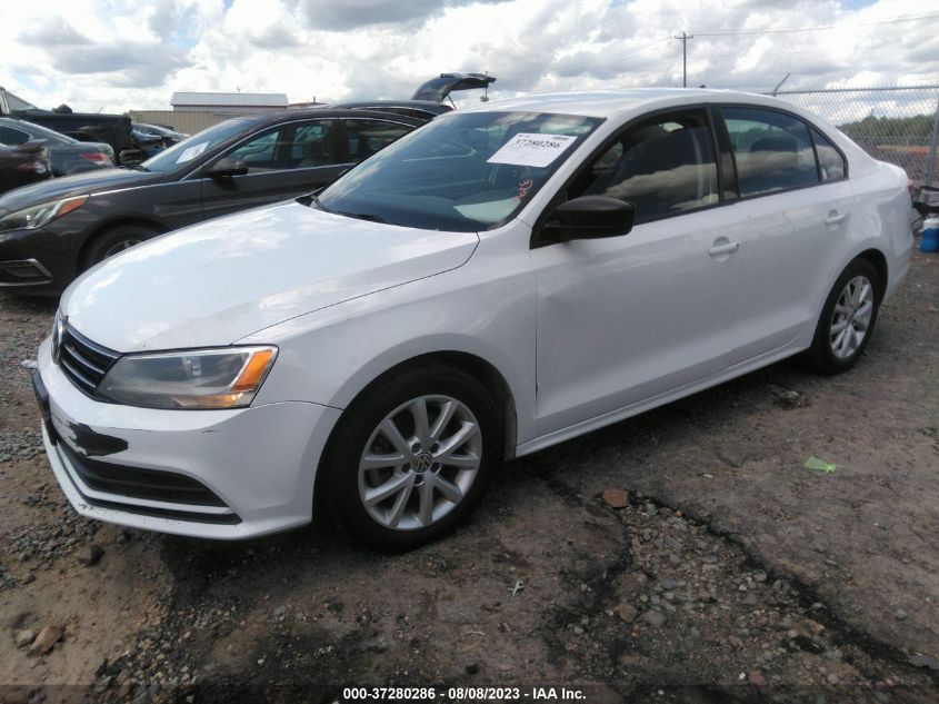 2015 VOLKSWAGEN JETTA SEDAN 1.8T SE - 3VWD17AJ2FM285270