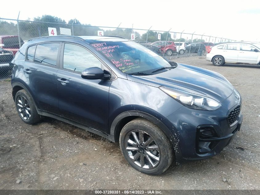 2022 KIA SPORTAGE NIGHTFALL - KNDP6CAC8N7978638