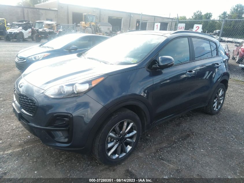 2022 KIA SPORTAGE NIGHTFALL - KNDP6CAC8N7978638