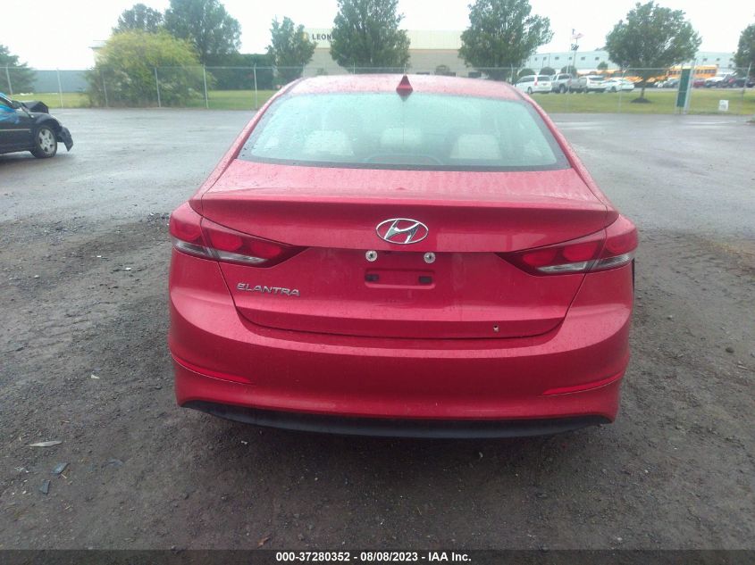 2017 HYUNDAI ELANTRA SE - 5NPD84LF4HH121324