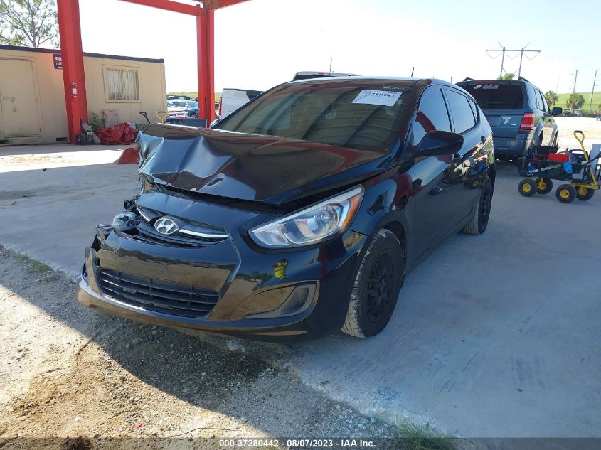 2017 HYUNDAI ACCENT SE - KMHCT5AE4HU362652