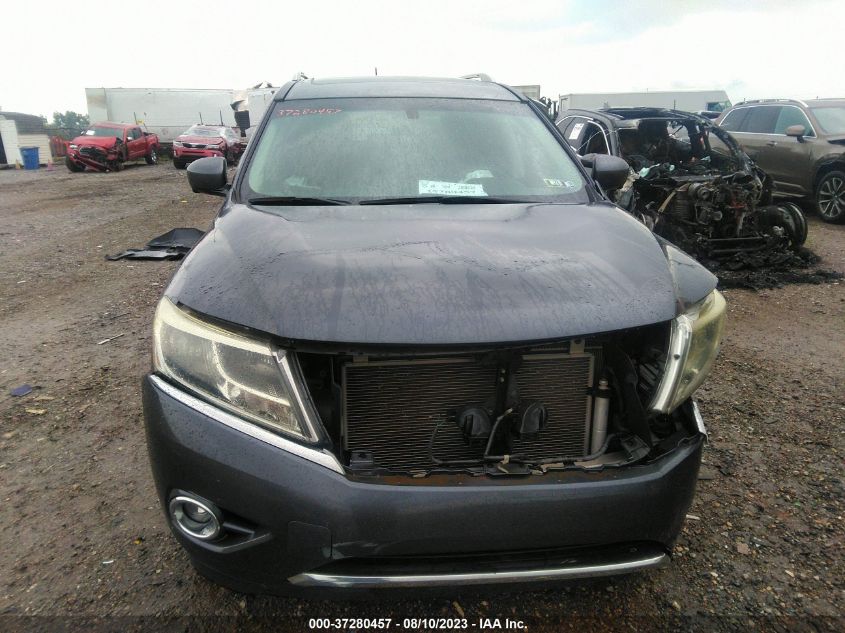 2014 NISSAN PATHFINDER PLATINUM - 5N1AR2MM6EC681463