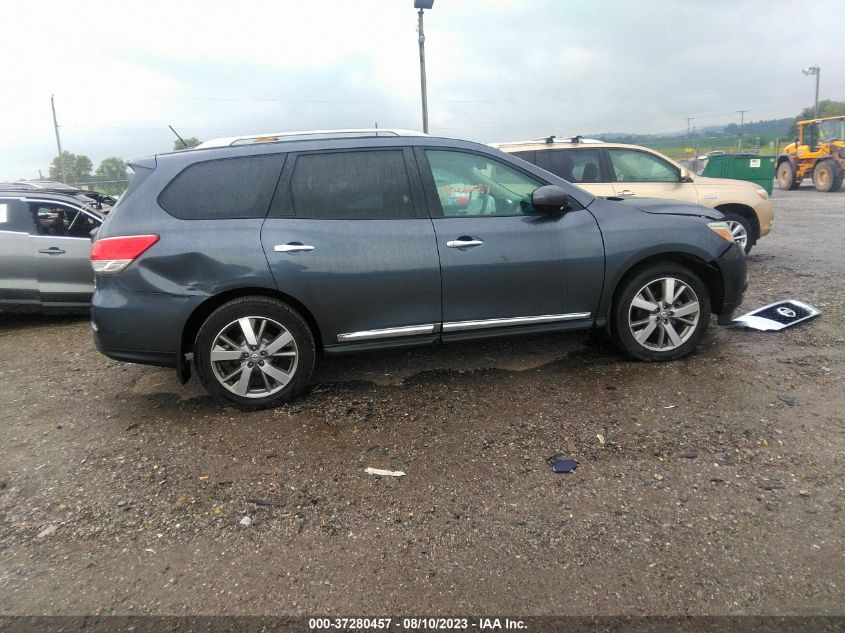 2014 NISSAN PATHFINDER PLATINUM - 5N1AR2MM6EC681463