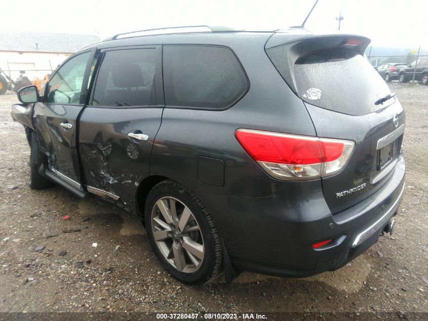 2014 NISSAN PATHFINDER PLATINUM - 5N1AR2MM6EC681463