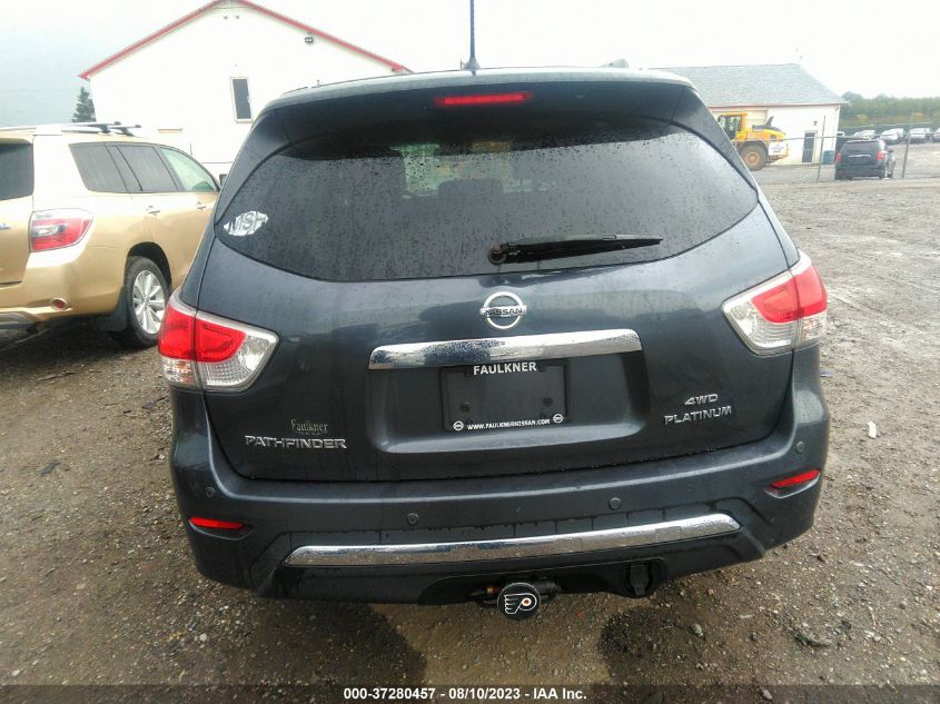 2014 NISSAN PATHFINDER PLATINUM - 5N1AR2MM6EC681463