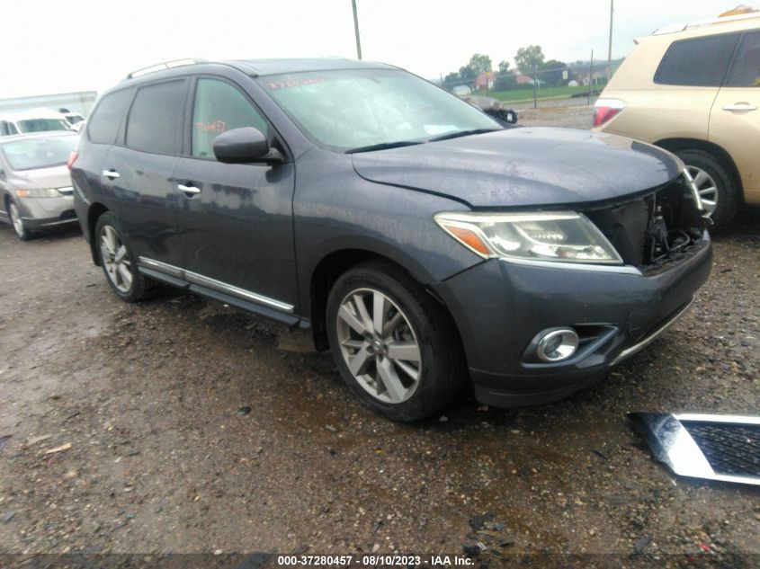 2014 NISSAN PATHFINDER PLATINUM - 5N1AR2MM6EC681463