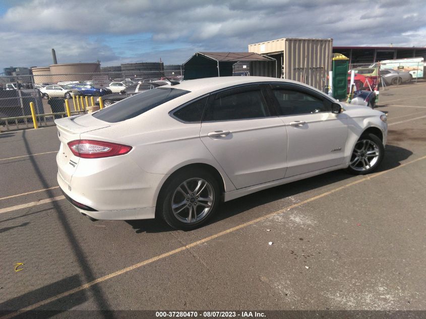 2015 FORD FUSION TITANIUM HYBRID - 3FA6P0RU3FR244820