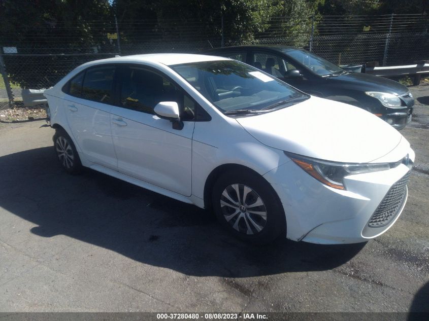 2022 TOYOTA COROLLA HYBRID LE - JTDEAMDE8N3008112