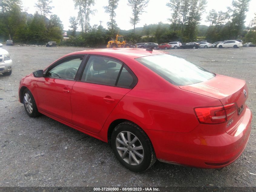 2015 VOLKSWAGEN JETTA SEDAN 1.8T SE - 3VWD17AJ6FM268908