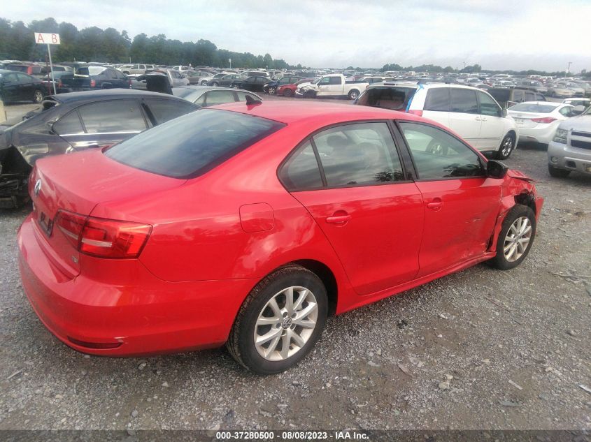 2015 VOLKSWAGEN JETTA SEDAN 1.8T SE - 3VWD17AJ6FM268908