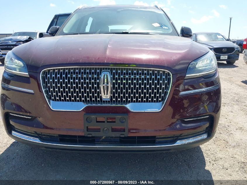 2022 LINCOLN AVIATOR STANDARD - 5LM5J6WC1NGL16313