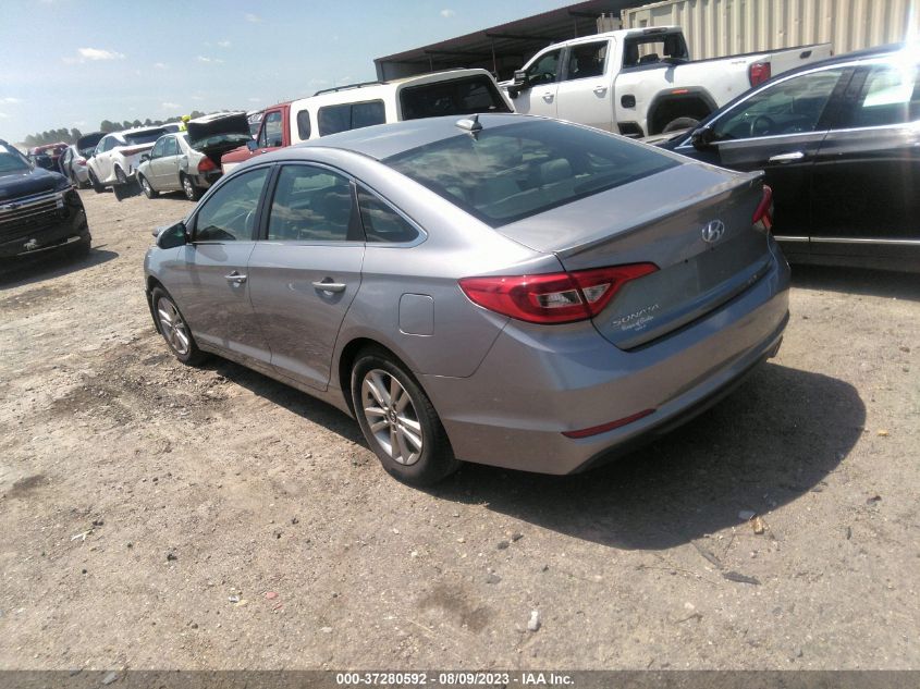 2016 HYUNDAI SONATA 2.4L SE - 5NPE24AF7GH273721