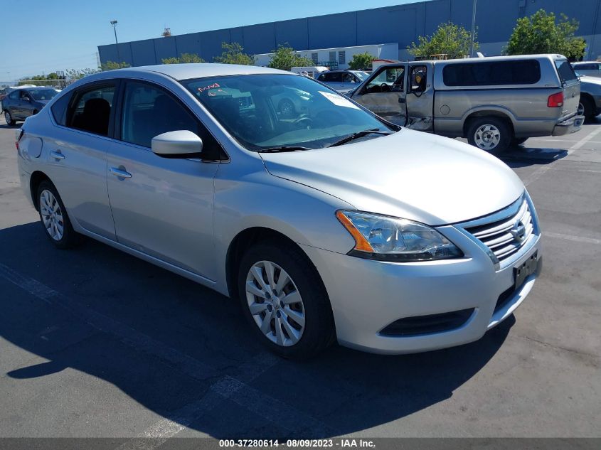 2014 NISSAN SENTRA S - 3N1AB7AP3EL632118