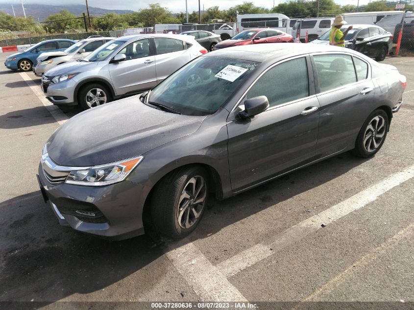 2016 HONDA ACCORD SEDAN EX-L - 1HGCR2F98GA118937