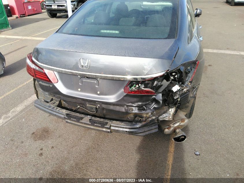 2016 HONDA ACCORD SEDAN EX-L - 1HGCR2F98GA118937