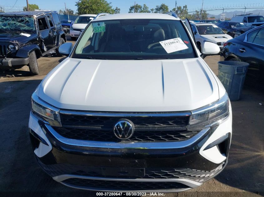 2022 VOLKSWAGEN TAOS SE - 3VVRX7B2XNM015752