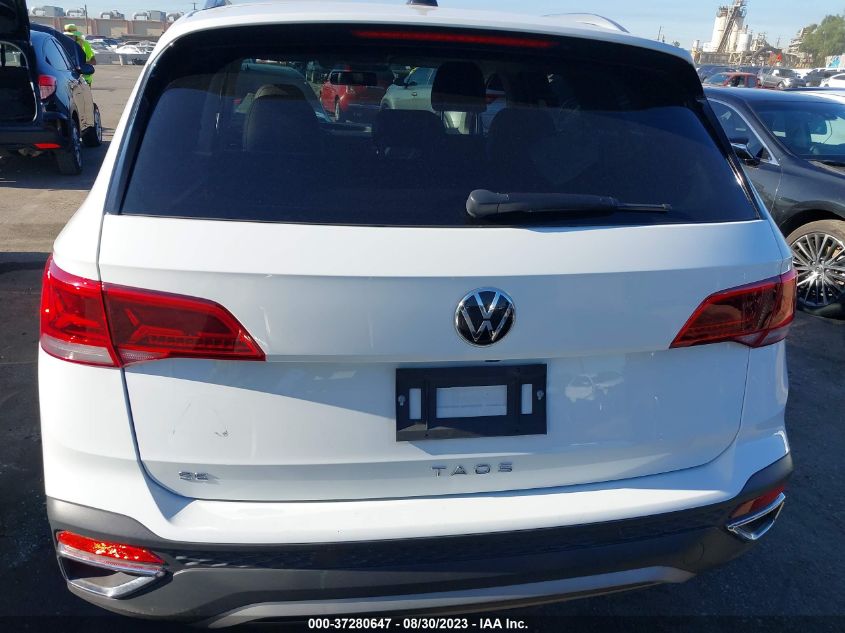 2022 VOLKSWAGEN TAOS SE - 3VVRX7B2XNM015752