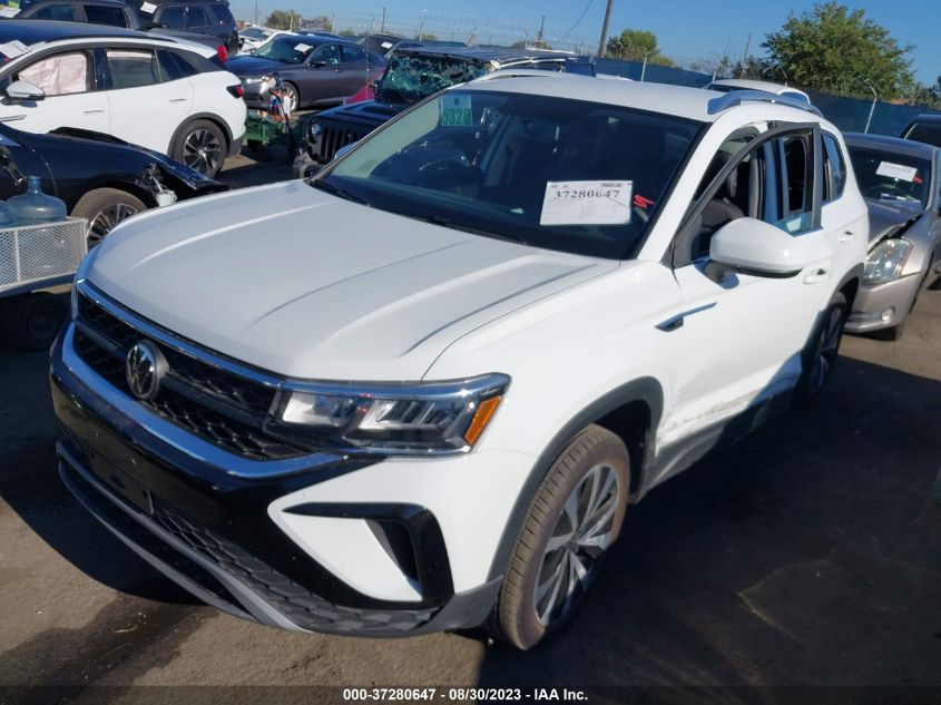 2022 VOLKSWAGEN TAOS SE - 3VVRX7B2XNM015752
