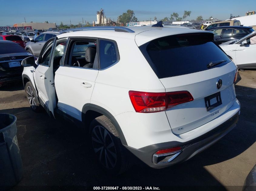 2022 VOLKSWAGEN TAOS SE - 3VVRX7B2XNM015752