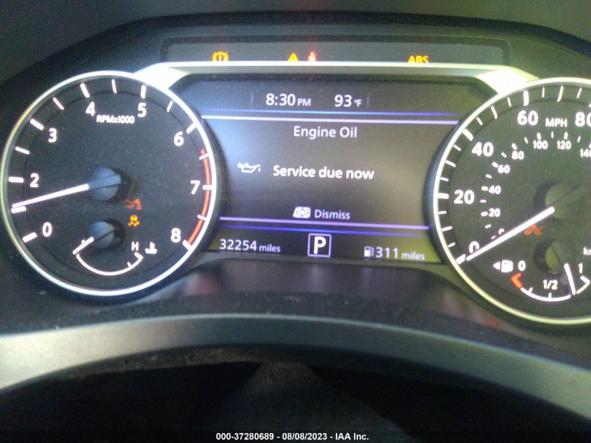 2019 NISSAN ALTIMA 2.5 SV - 1N4BL4DV1KC215083