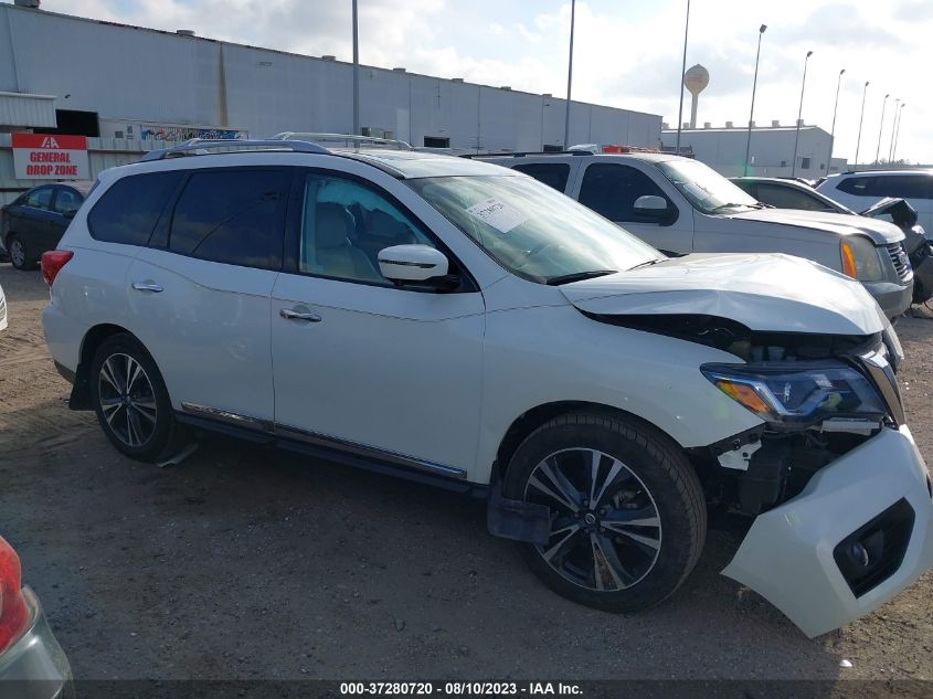2020 NISSAN PATHFINDER PLATINUM - 5N1DR2DN3LC646303