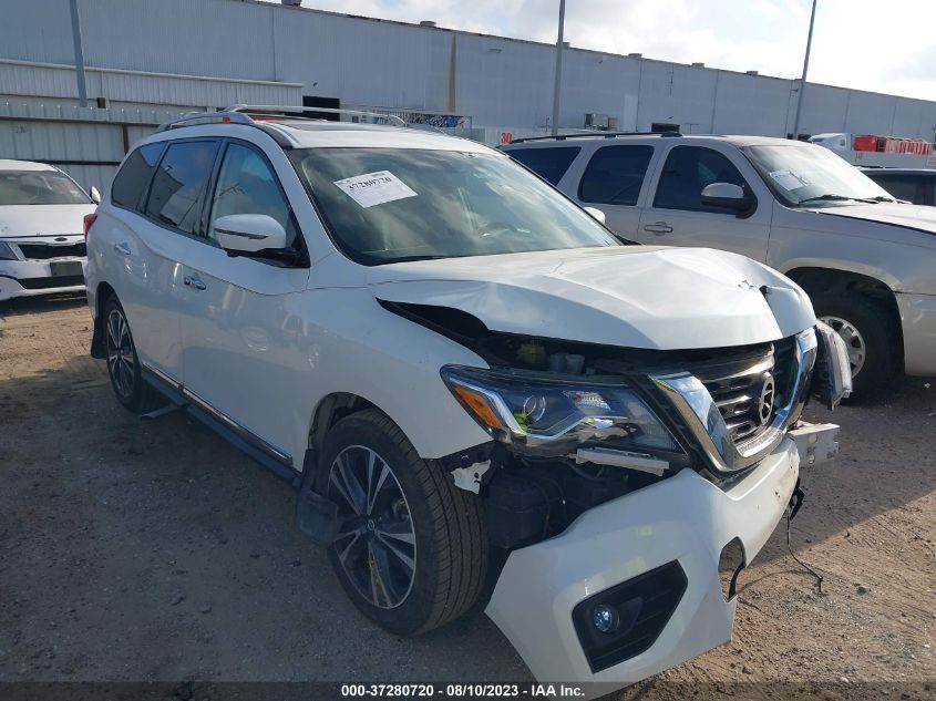 2020 NISSAN PATHFINDER PLATINUM - 5N1DR2DN3LC646303