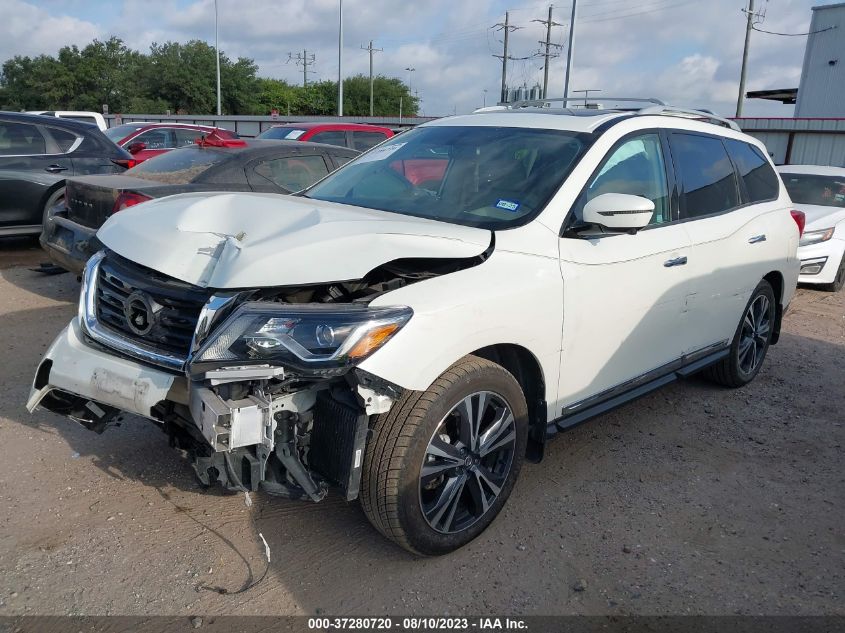 2020 NISSAN PATHFINDER PLATINUM - 5N1DR2DN3LC646303