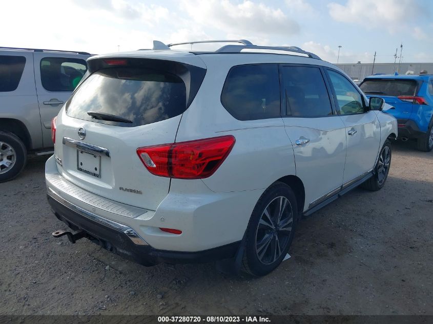 2020 NISSAN PATHFINDER PLATINUM - 5N1DR2DN3LC646303