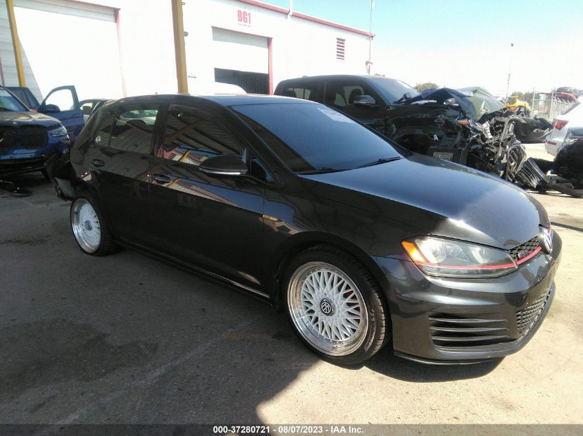 2015 VOLKSWAGEN GOLF GTI AUTOBAHN - 3VW4T7AU3FM039963