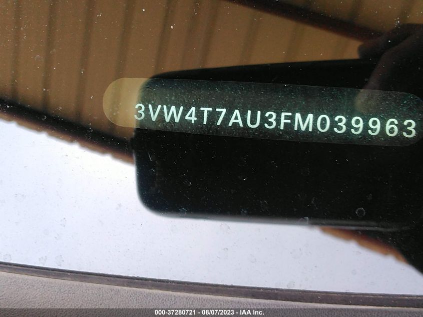 2015 VOLKSWAGEN GOLF GTI AUTOBAHN - 3VW4T7AU3FM039963