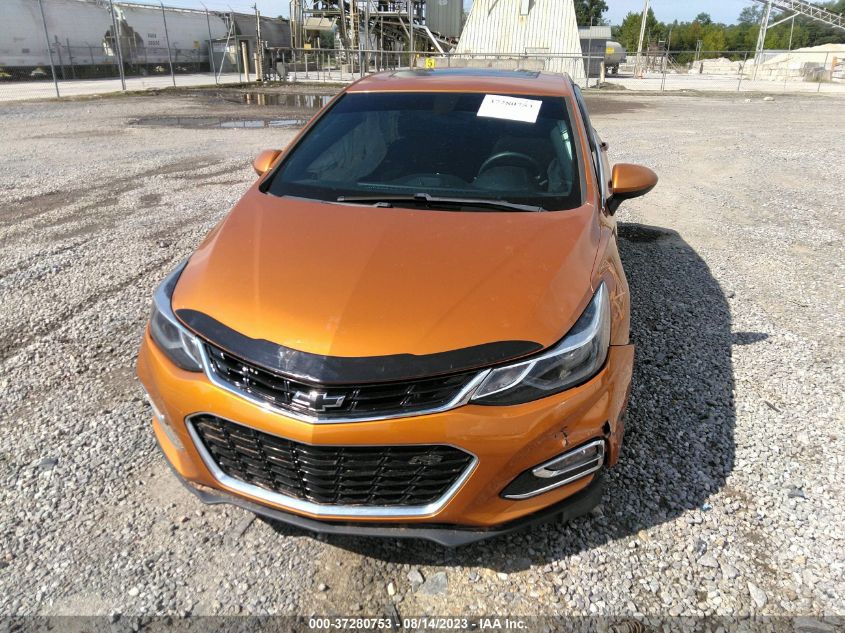 2017 CHEVROLET CRUZE LT - 3G1BE6SM5HS577584