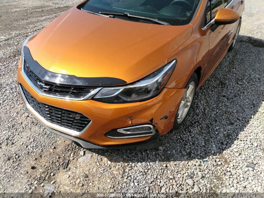 2017 CHEVROLET CRUZE LT - 3G1BE6SM5HS577584