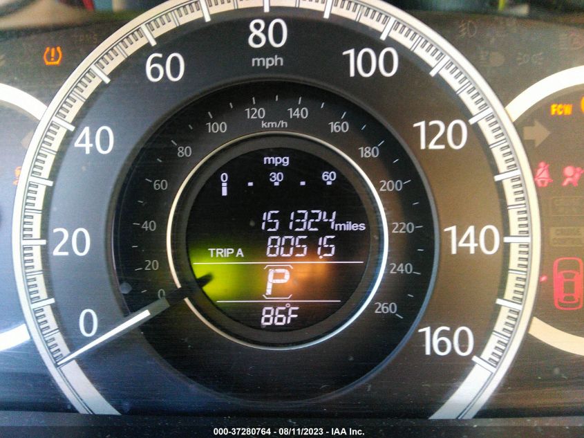 2014 HONDA ACCORD SEDAN EX-L - 1HGCR2F87EA164411