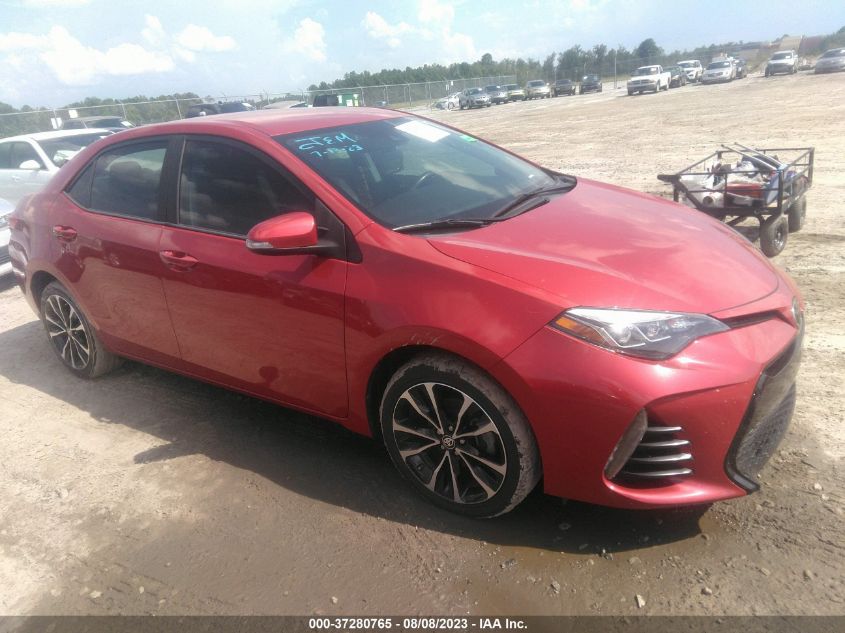 2019 TOYOTA COROLLA L/LE/SE/XLE/XSE - 2T1BURHE2KC220704