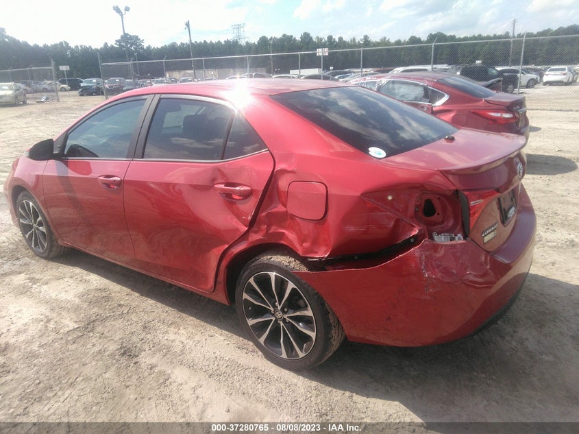 VIN 2T1BURHE2KC220704 2019 TOYOTA COROLLA L/LE/SE/XLE/XSE