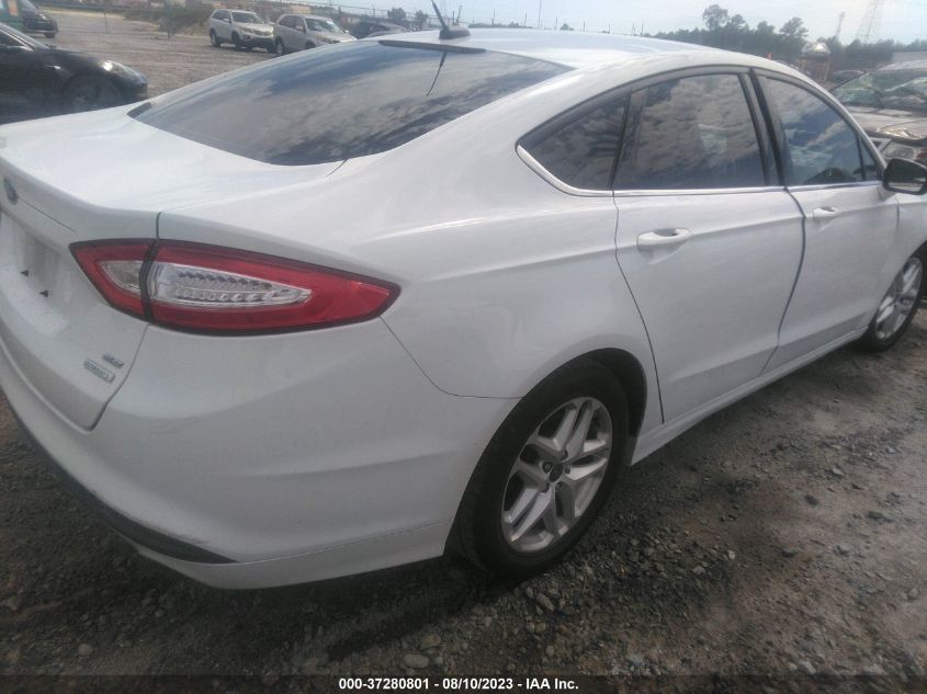 2016 FORD FUSION SE - 1FA6P0HD6G5115959