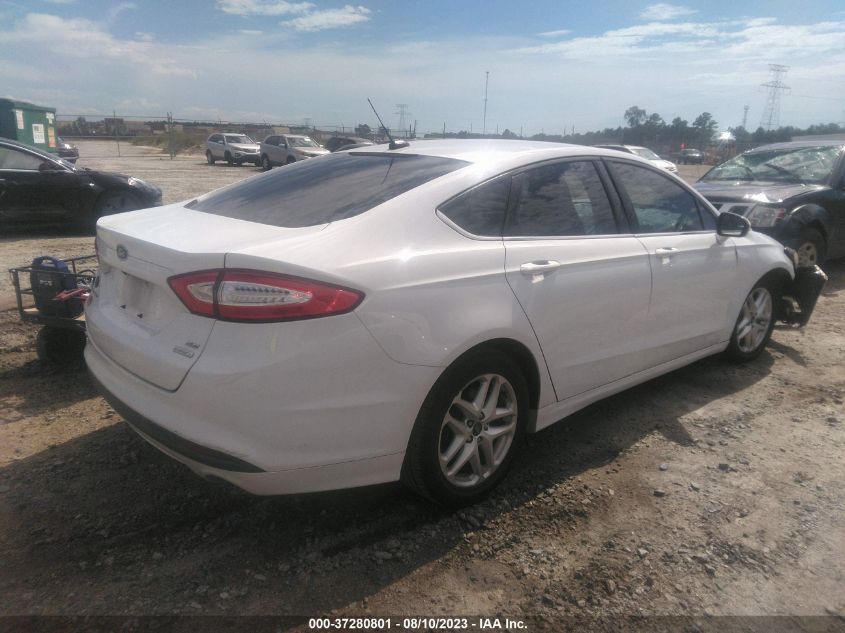 2016 FORD FUSION SE - 1FA6P0HD6G5115959